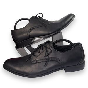 Penguin by Munsingwear‎ Blucher Oxfords Black Leather PBLU201-1 Men's 13